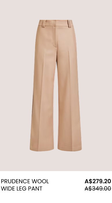 Prudence Wool Wide Leg Pant