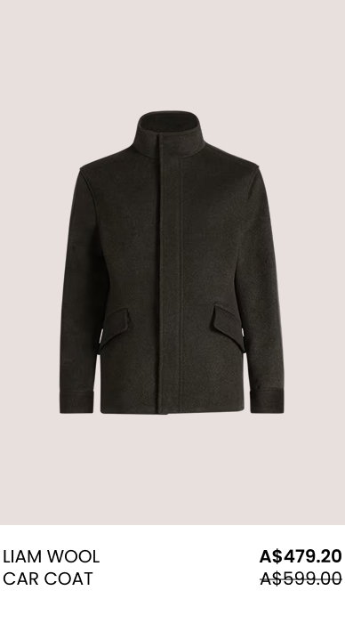 Liam Wool Car Coat
