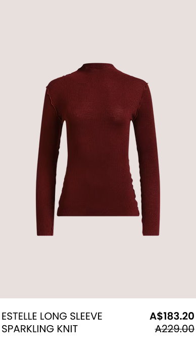 Estelle Long Sleeve Sparkling Knit