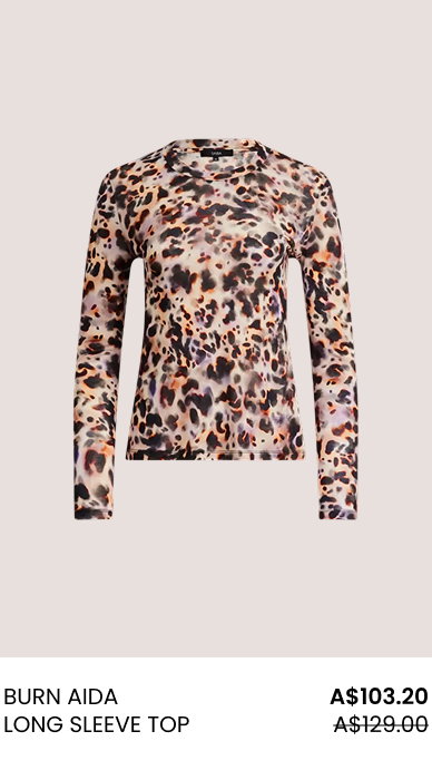 Burn Aida Long Sleeve Top