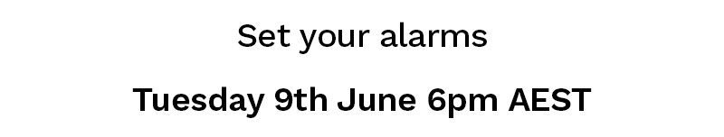 Set your alarms