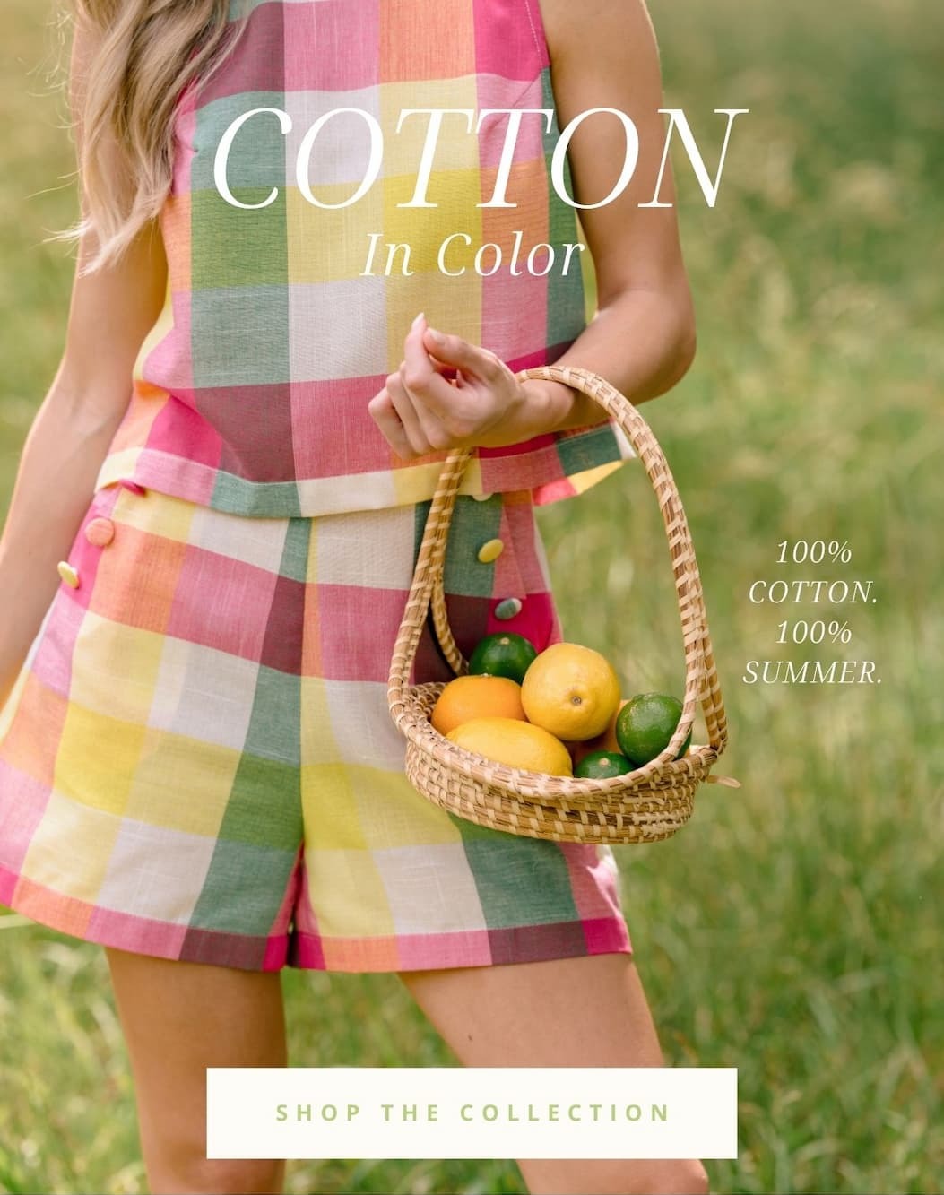 Cotton in Color. Shop the Collection.