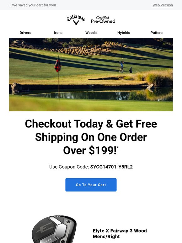 Free Ground Shipping On Your Next Order