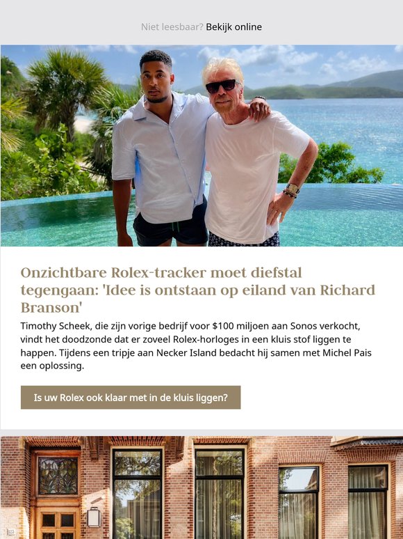 Hoeveel vermogen staat bij Koeman op de reservebank? & Onzichtbare Rolex-tracker moet diefstal tegengaan: 'Idee is ontstaan op eiland van Richard Branson'