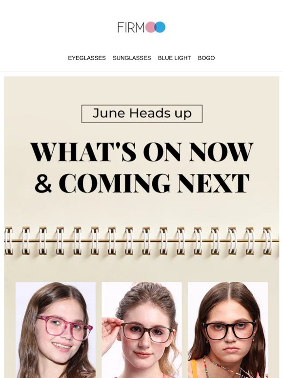 [June Heads up] What's On Now&Coming Next🥳