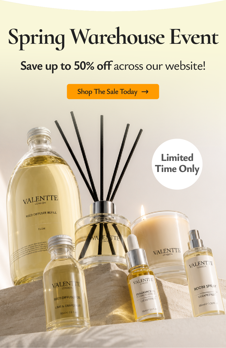 Spring Warehouse Event is now live - over 40 products on SALE!