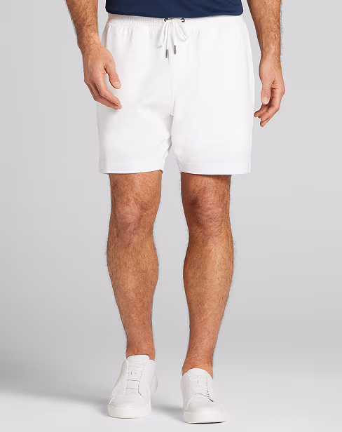 Joseph Abboud Modern Fit Knit Drawcord Shorts 7