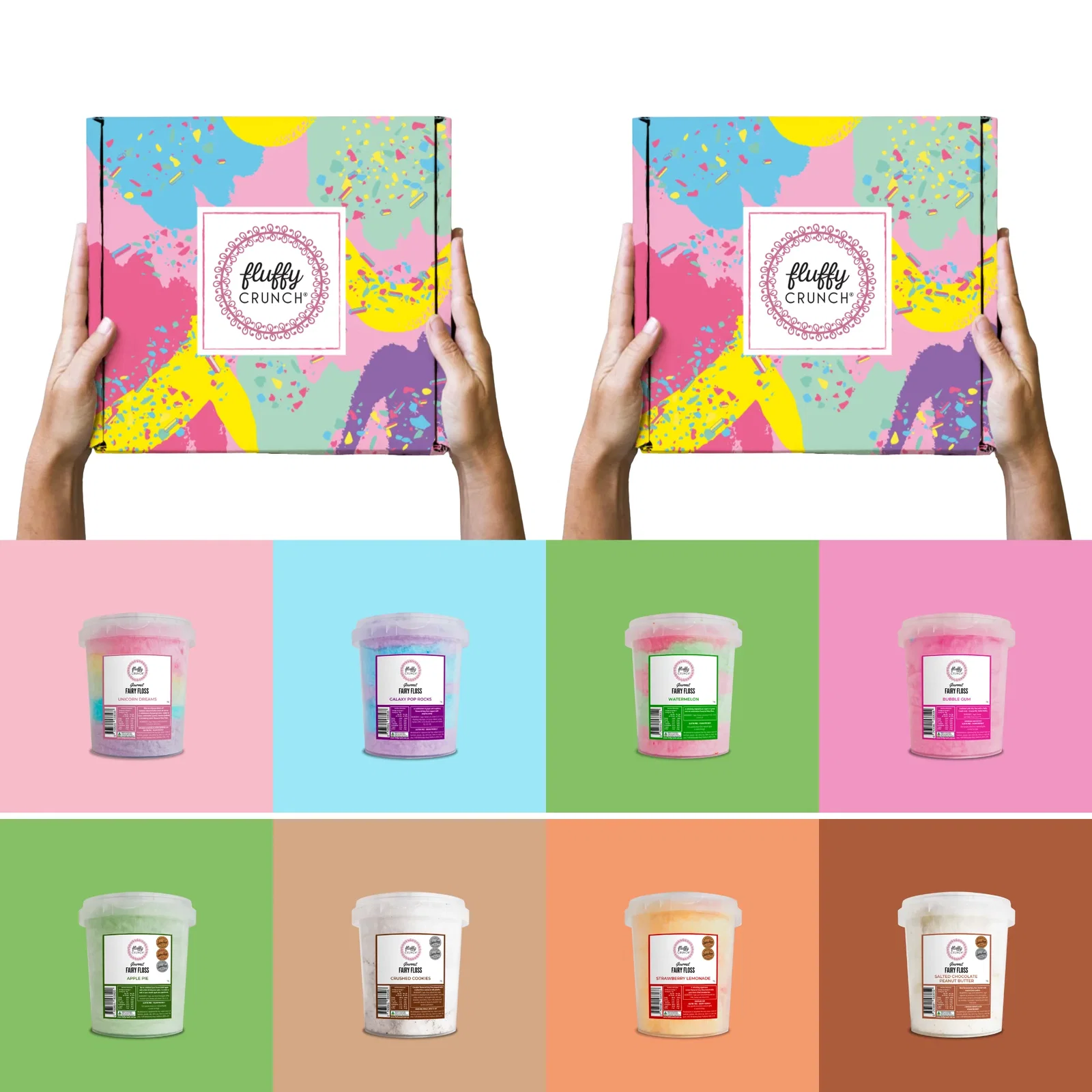 Image of Build a Box - 8 Fairy Floss Tubs