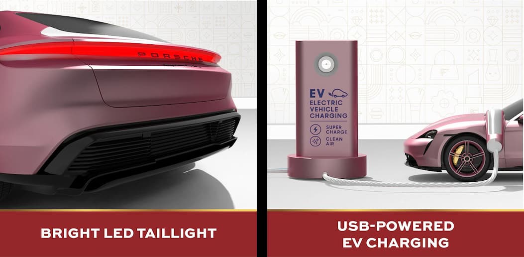 BRIGHT LED TAILLIGHT | USB-POWERED EV CHARGING