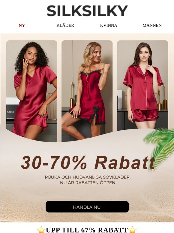 Utförsäljning Blowout: 30% -70% Rabatt