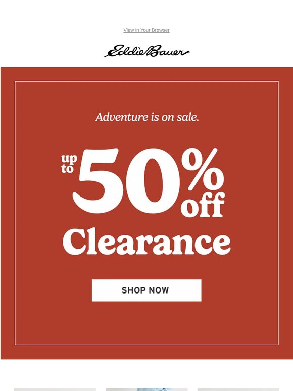 Up To 50% Off Clearance