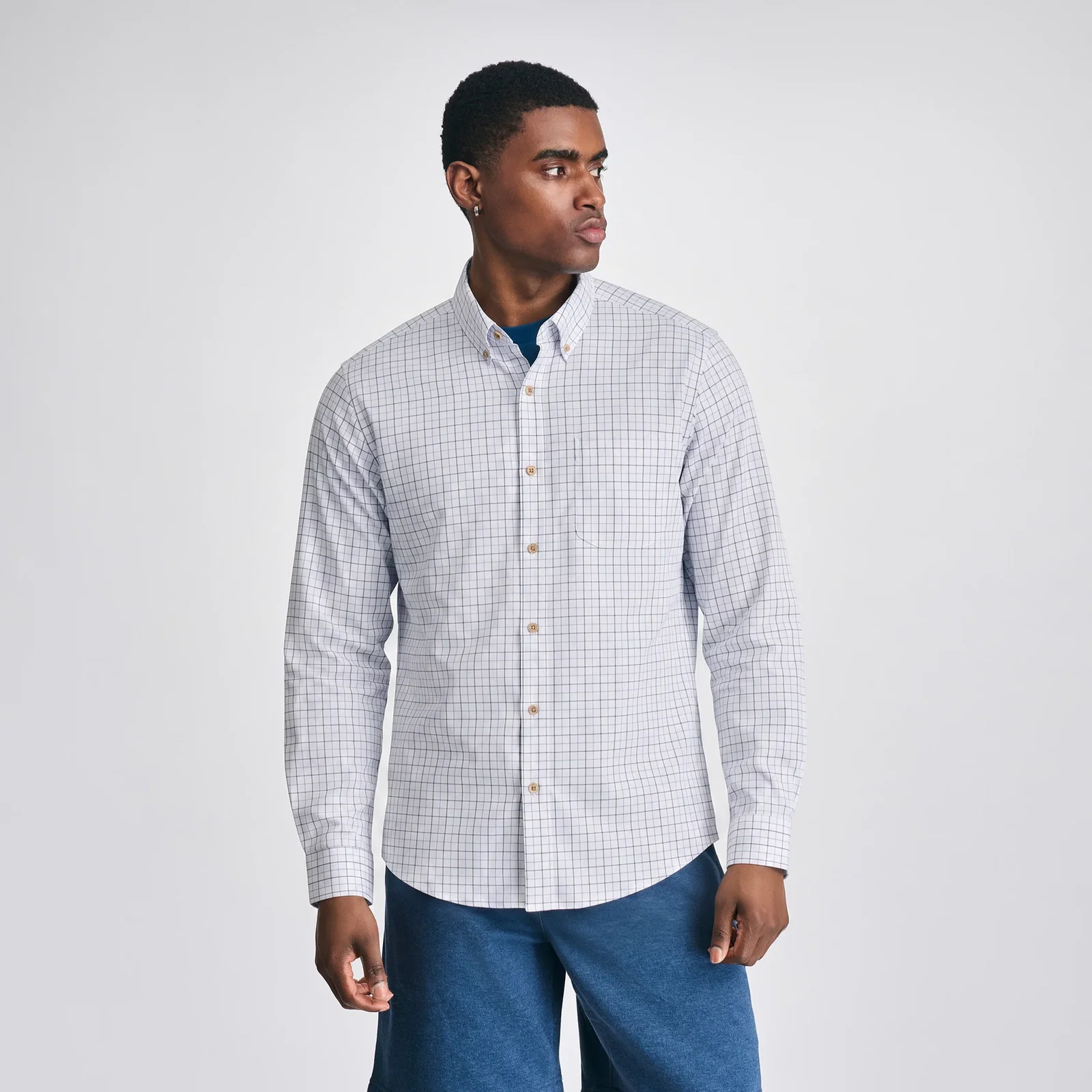 Image of Men's Voyager Flex Long-Sleeve Shirt