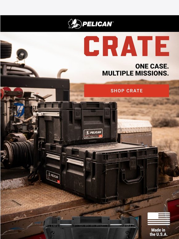 Introducing CRATE: One Case. Endless Configurations.