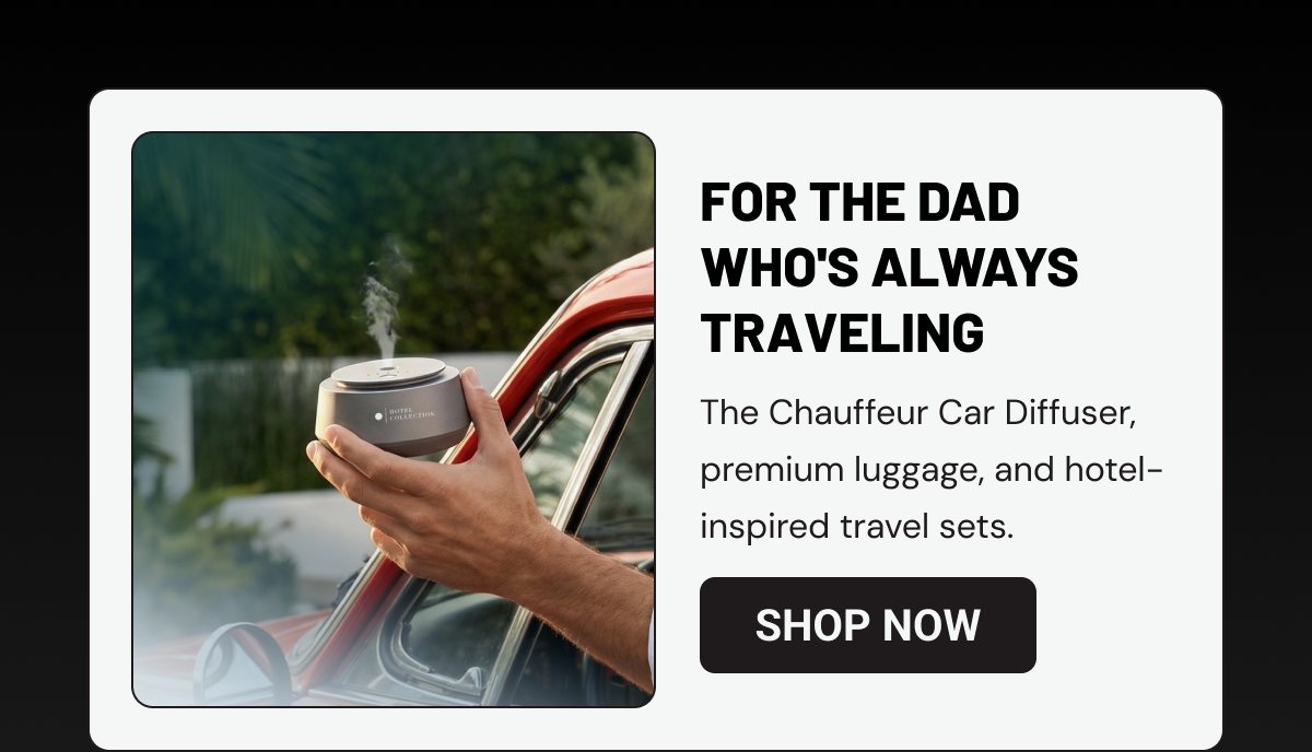 For the dad who's always traveling