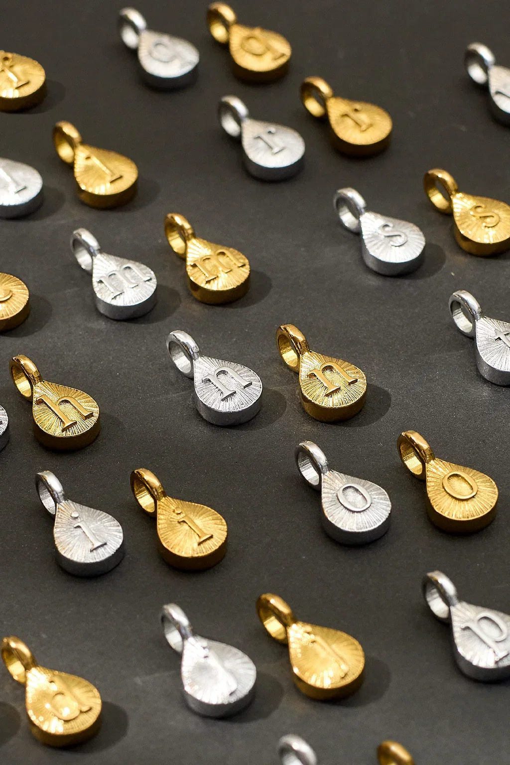 Image of Put it In Writing Alphabet Charm