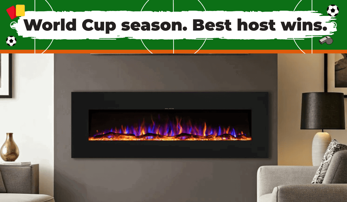 Shop Media Wall Electric Fire's