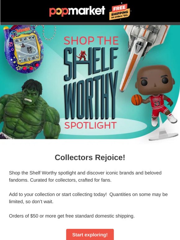 Shelf-Worthy Spotlight - Your favorites, front and center