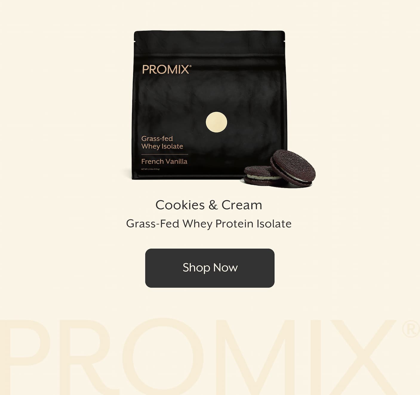 Shop Cookies and Cream