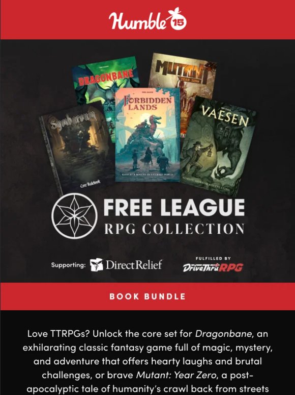 Unlock the ultimate TTRPG Bundle from Free League Publishing!