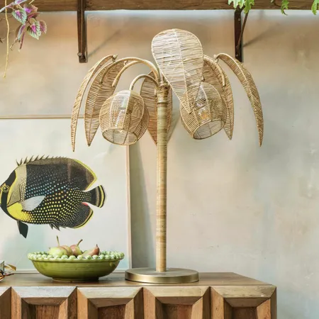 Coconut Tree Table Lamp