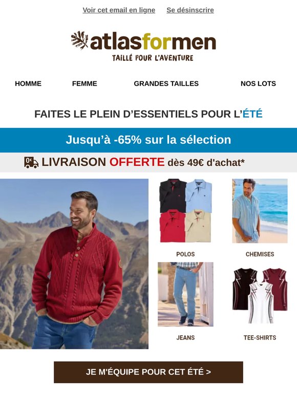 Offre privilège : votre article préféré en promotion ⭐