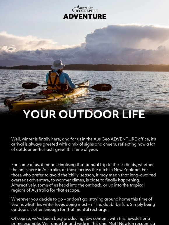 Adventure Awaits: Get Outside!