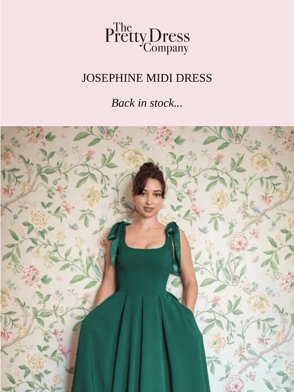 She’s Back | Josephine Midi Dress 💕