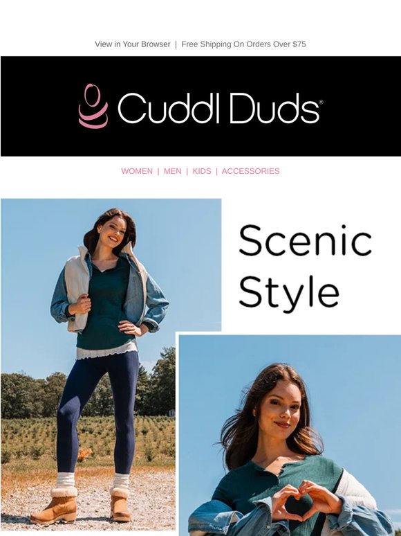 Take The Scenic Route In Comfy Style
