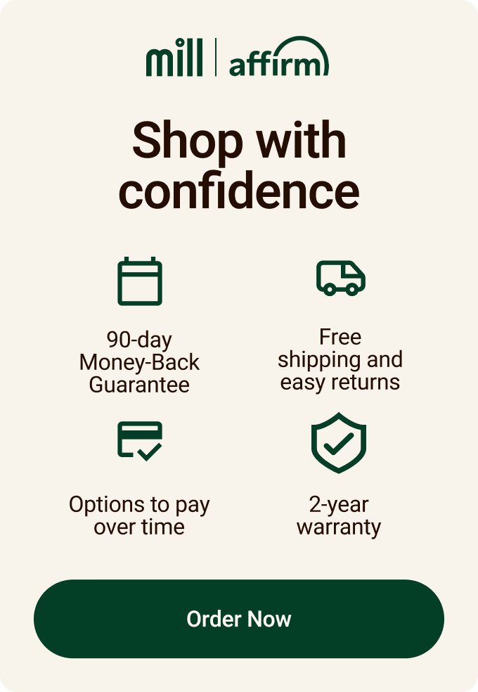 Shop with confidence. 90-day money-back guarantee. Free shipping and easy returns. Options to pay over time. 2-year warranty. Click to order now