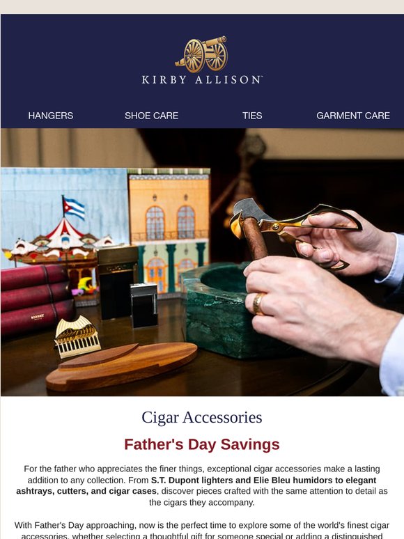 20% Off Cigar Accessories, Humidors, and More
