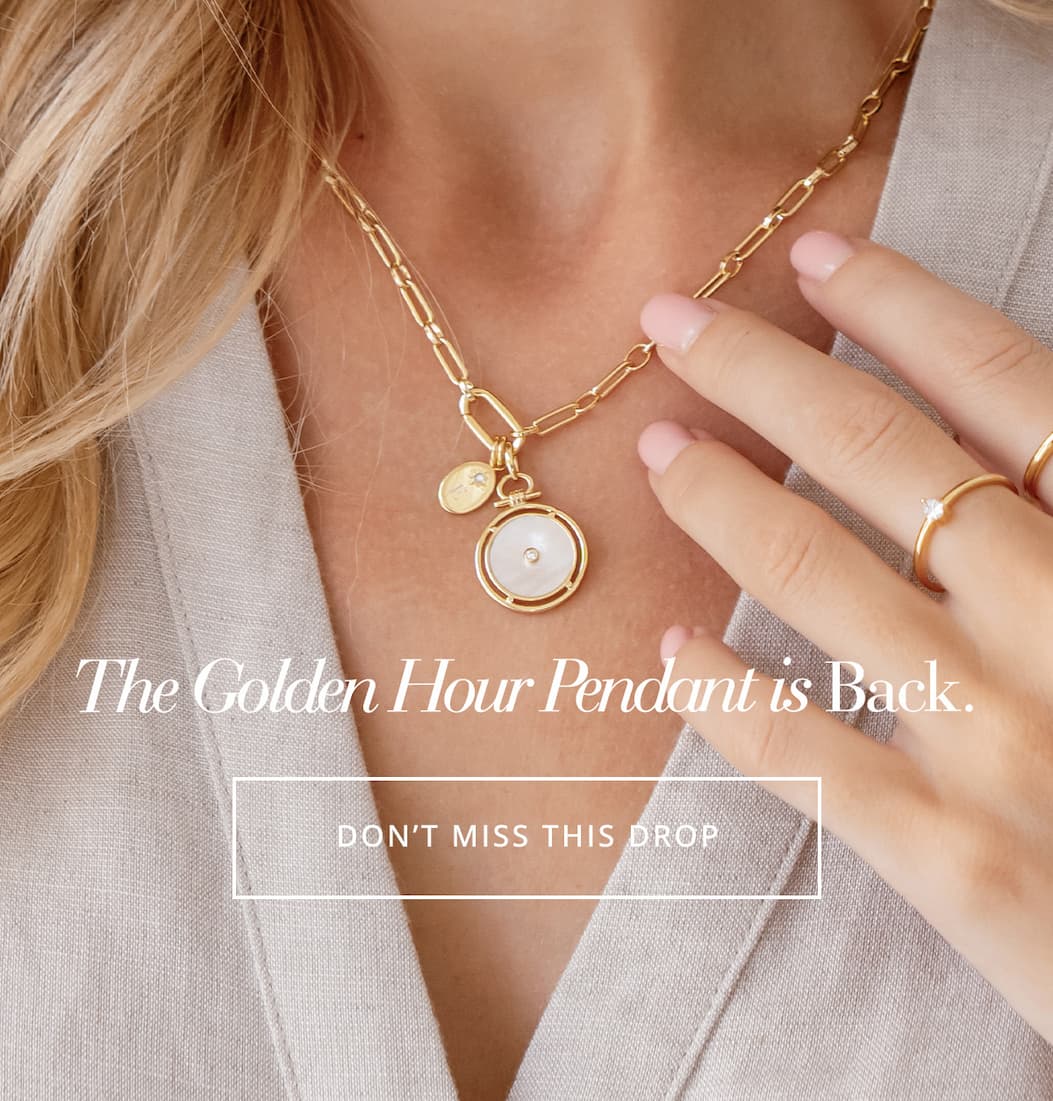The Golden Hour Pendant is Back.