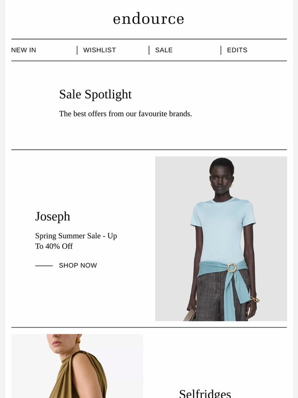Up to 70% off, the sale edit from your favourite brands