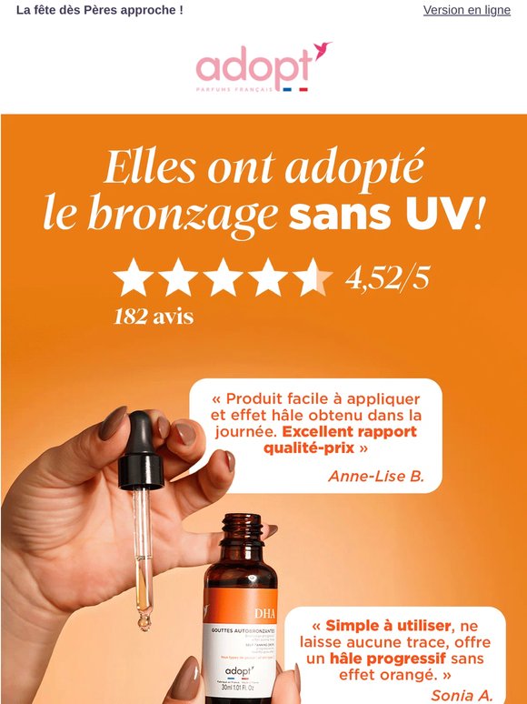 Votre bronzage de rêve en quelques gouttes 😎