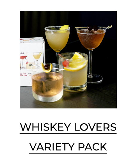 Whiskey Lovers Variety Pack