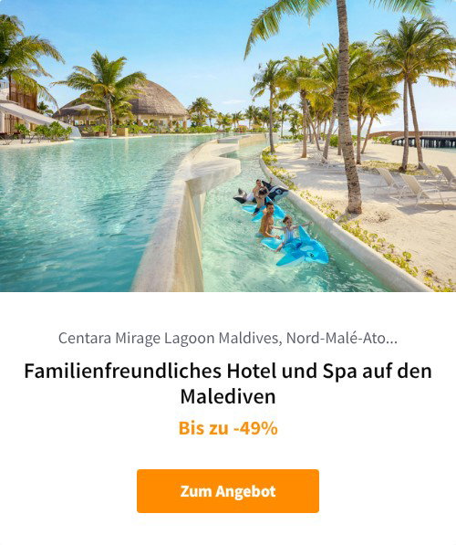Familienfreundliches Hotel und Spa auf den Malediven