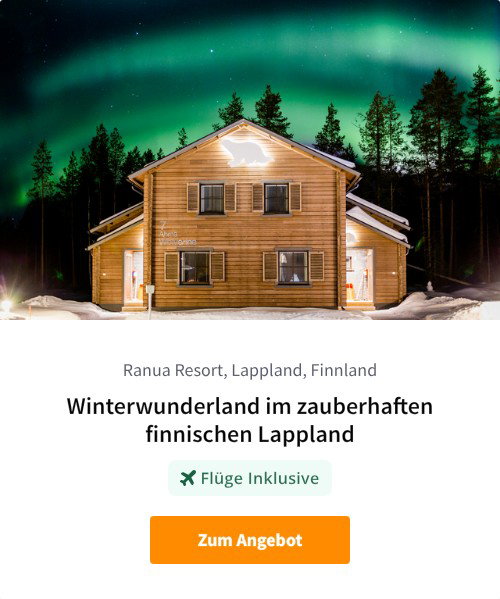 Winterwunderland im zauberhaften finnischen Lappland