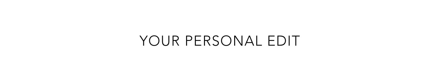 Your Personal Edit