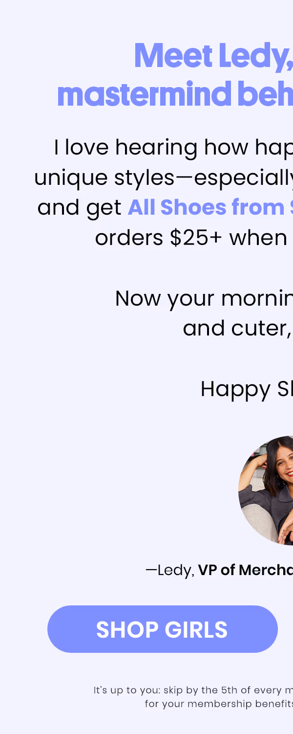 Shop Girls' Shoes from $7