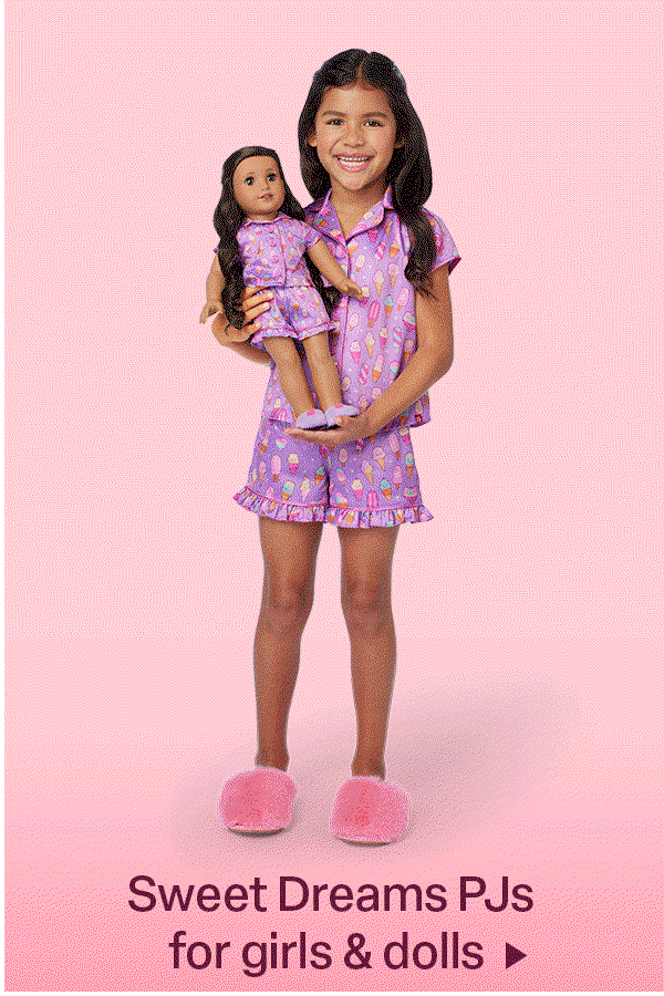 Sweet Dreams PJs for girls & dolls