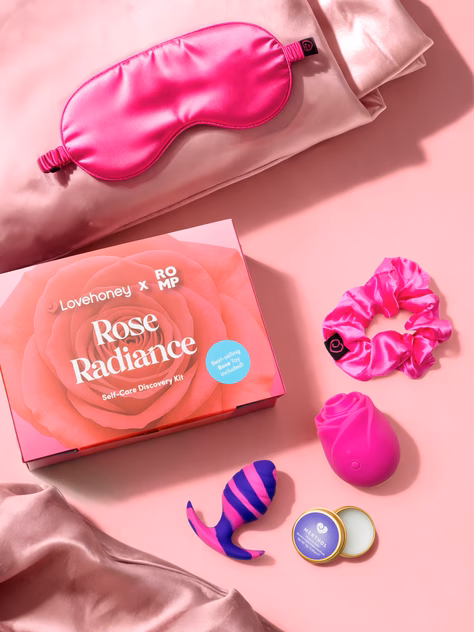 Lovehoney x ROMP Rose Radiance Kit