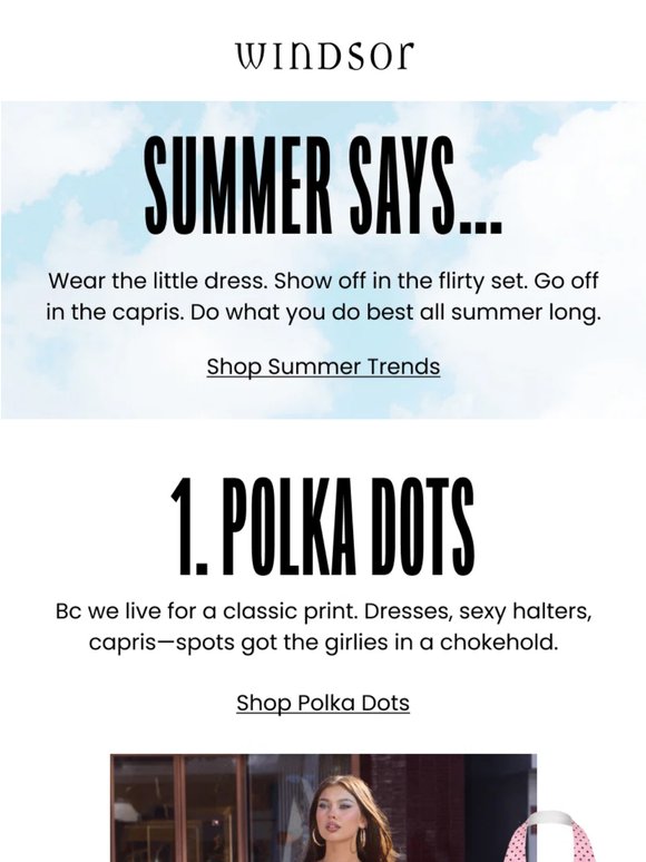 Summer trends secured