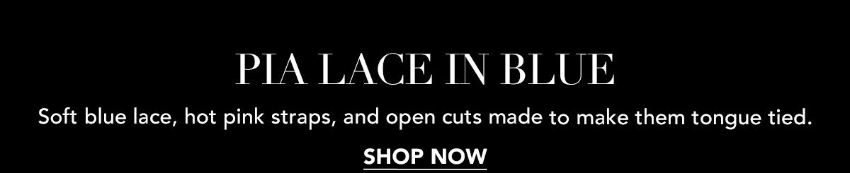 Pia Lace in Blue [Shop Now]