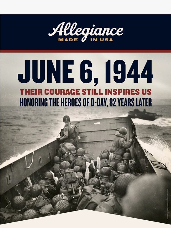 Honoring Heroes of D-Day 🇺🇸