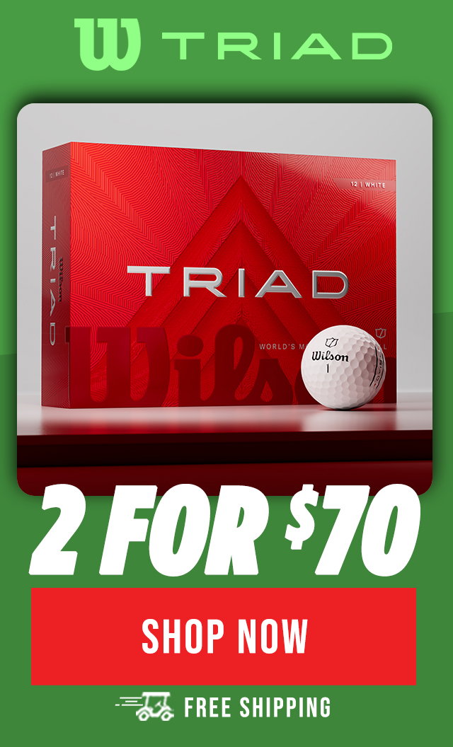 Wilson Triad Golf Balls | 2 for $70