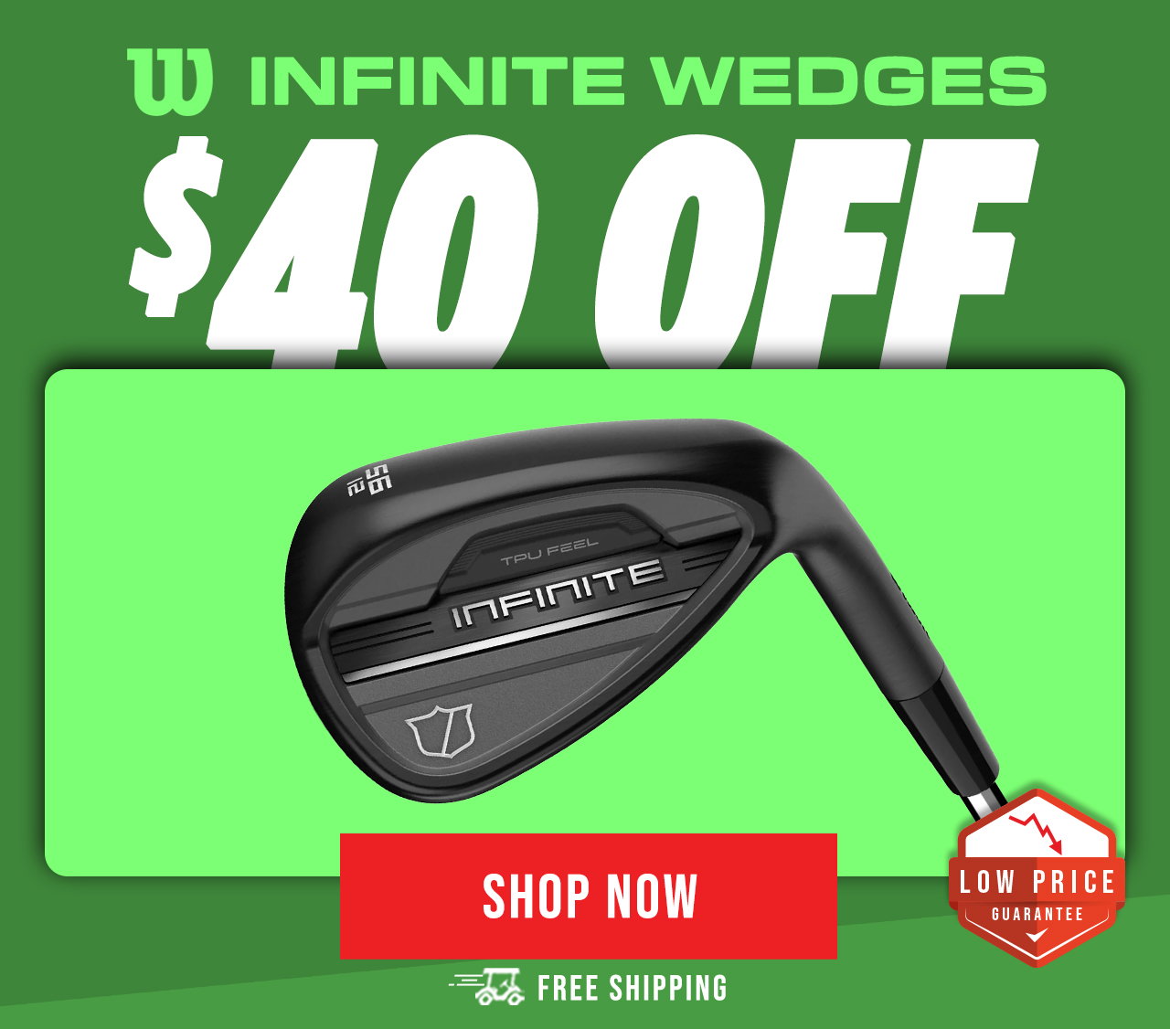 Wilson Infinite Wedges | $40 OFF + Free Shipping