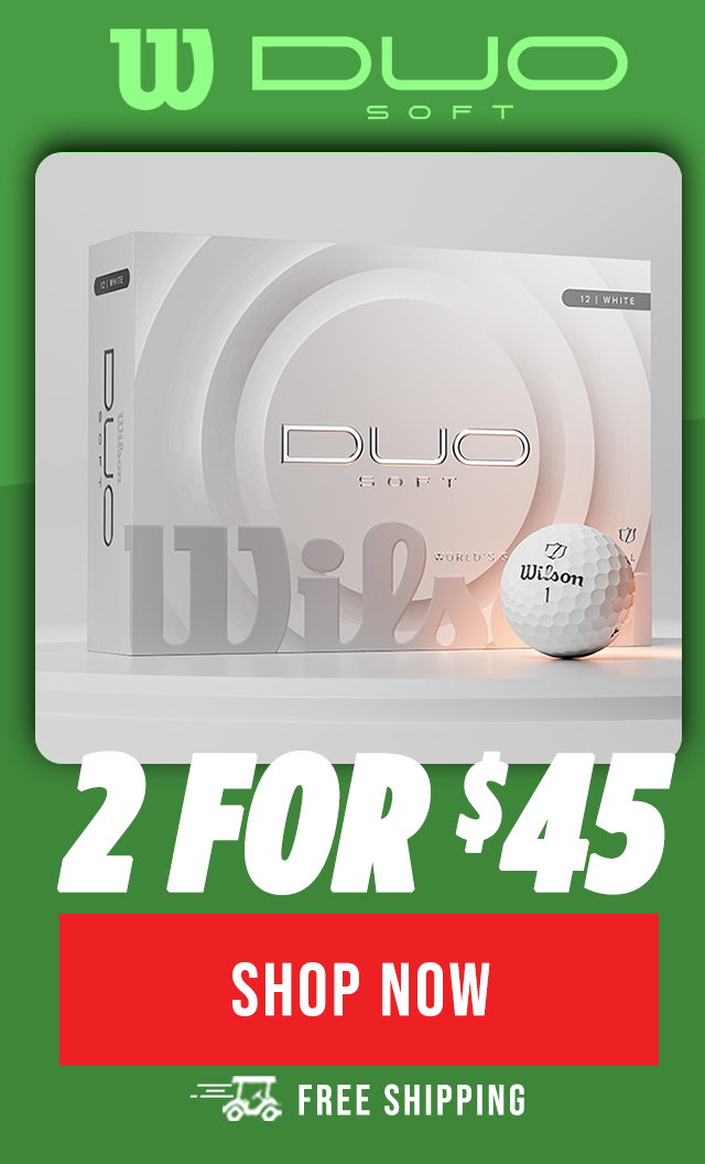 Wilson Duo Soft Golf Balls | 2 for $45