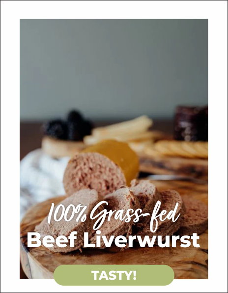 100% Grass-fed Beef Liverwurst