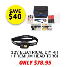 12V Electrical DIY Kit + Premium Head Torch