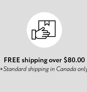 Free shipping on orders over $80