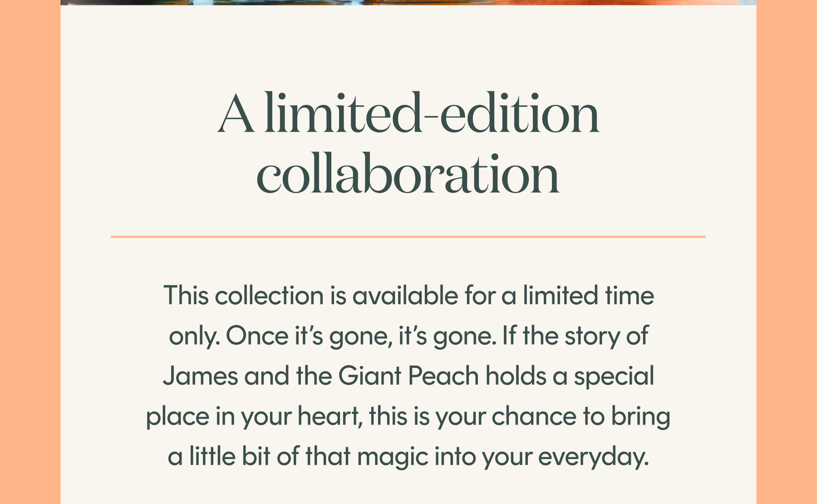 A limited time peach-powered offer! Get yours for £29.99.
